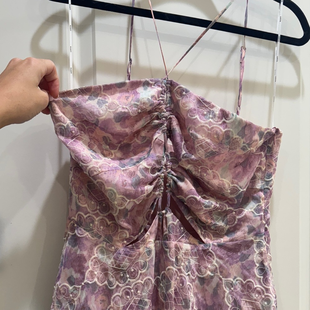 Elliatt Floral Asymmetrical Dress - Picture 3 of 3